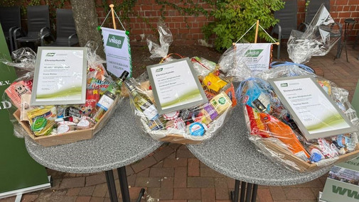 Presentkörbe zur 40-jährigen- bzw. 50-jährigen Mitgliedschaft