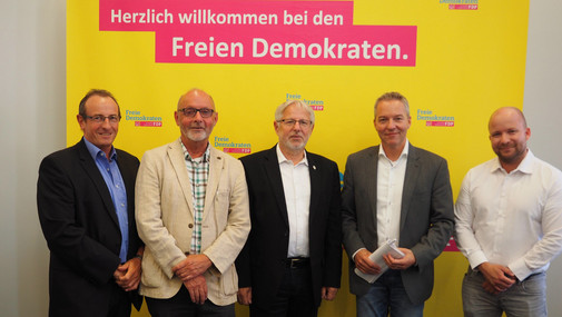 Landesvorstand im Gespräch mit MdL Dr. Genthe (FDP)