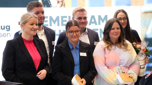 Die Absolventen der Prüfung für die LGr. 2, 1. EA