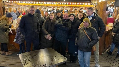OV Uelzen auf dem Weihnachtsmarkt