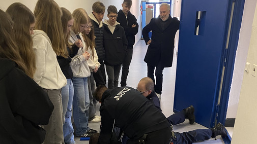 Zukunftstag in der Jugendarrestanstalt