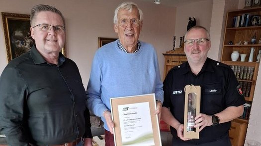 55 Jahre Treue zum OV Göttingen - Jürgen Menzel